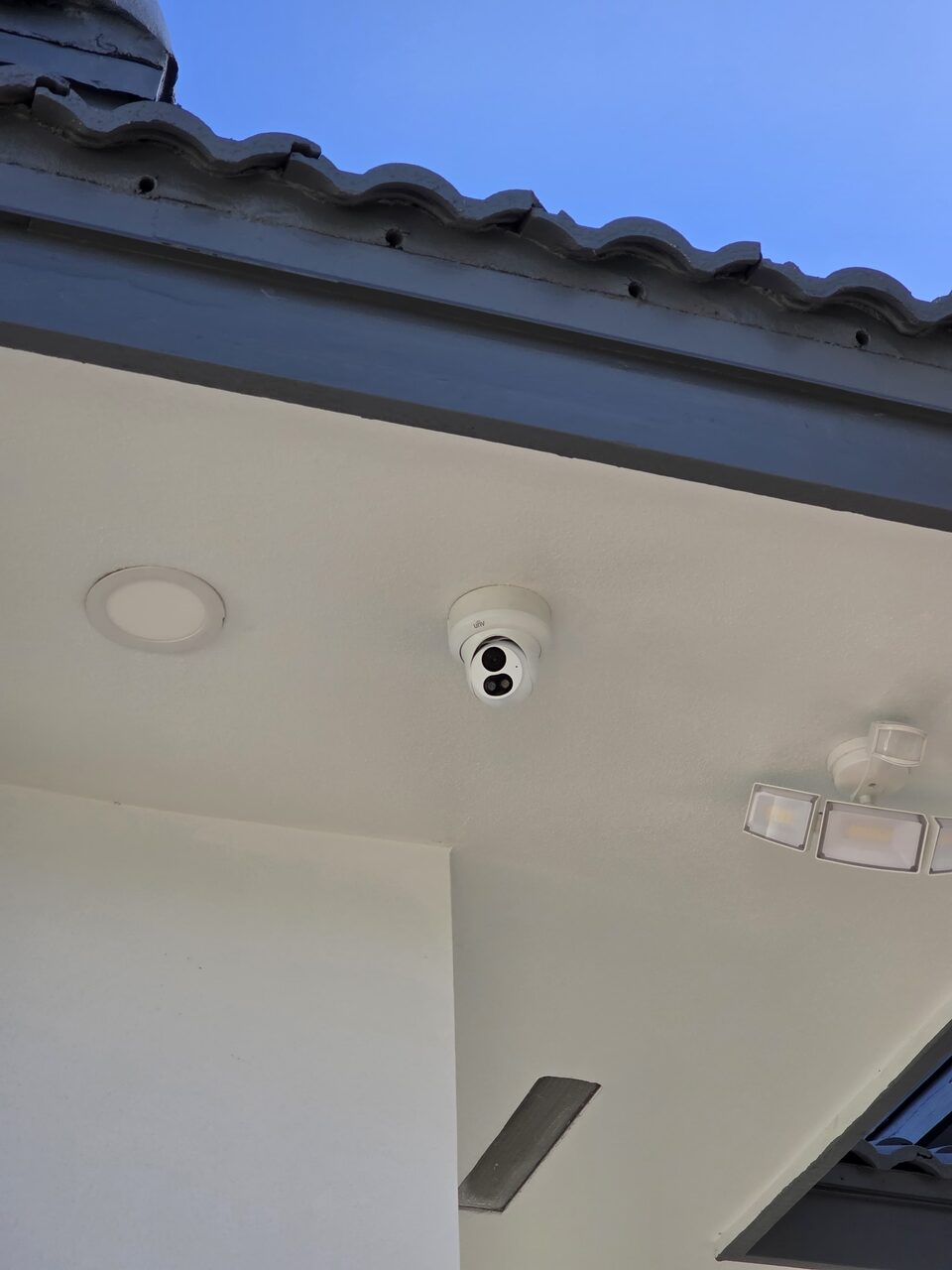 Home security camera installation in South Florida