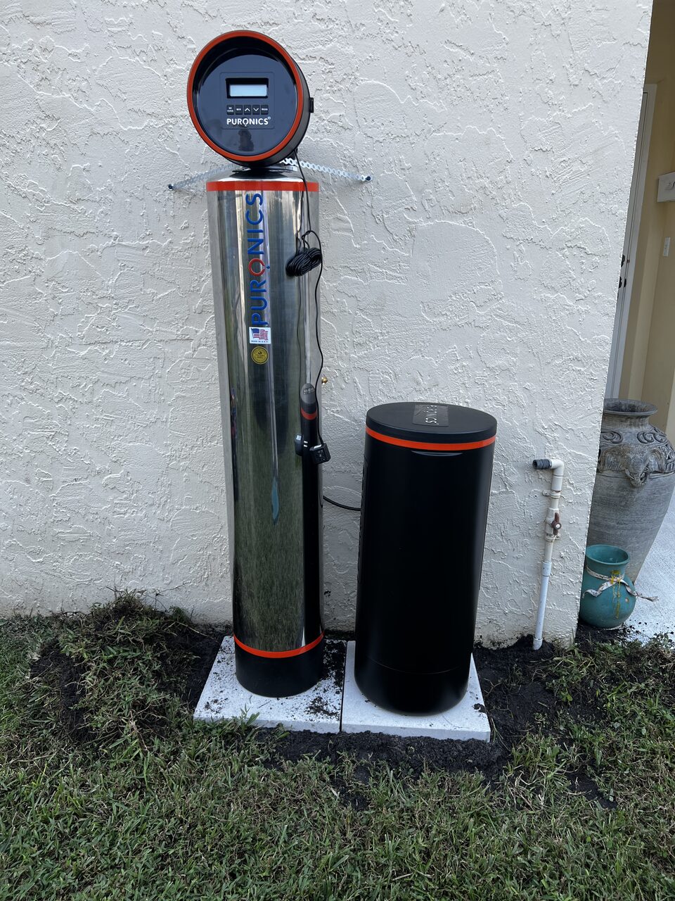 Puronics water filtration system installation
